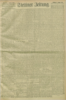 Stettiner Zeitung. 1903, Nr. 179 (2 August)