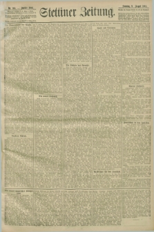 Stettiner Zeitung. 1903, Nr. 185 (9 August)
