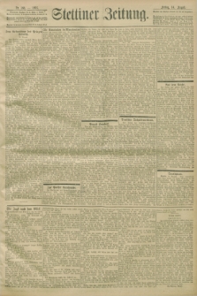 Stettiner Zeitung. 1903, Nr. 189 (14 August)