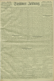 Stettiner Zeitung. 1903, Nr. 191 (16 August)