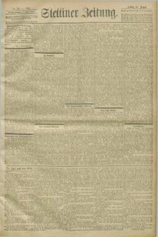 Stettiner Zeitung. 1903, Nr. 195 (21 August)