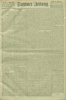 Stettiner Zeitung. 1903, Nr 197 (23 August)