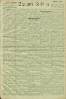 Stettiner Zeitung. 1903, Nr. 206 (3 September)