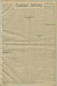 Stettiner Zeitung. 1903, Nr. 211 (9 September)