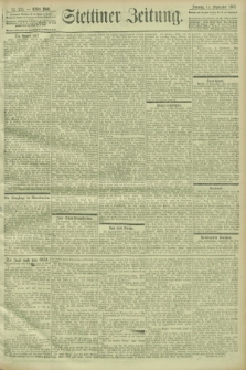 Stettiner Zeitung. 1903, Nr. 215 (13 September)