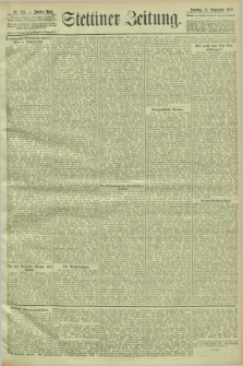 Stettiner Zeitung. 1903, Nr. 215 (13 September)