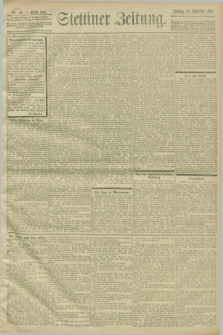 Stettiner Zeitung. 1903, Nr. 221 (20 September)