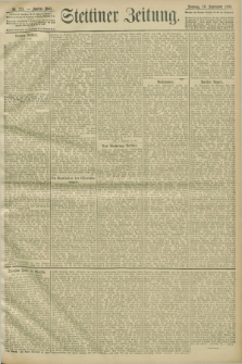 Stettiner Zeitung. 1903, Nr. 221 (20 September)
