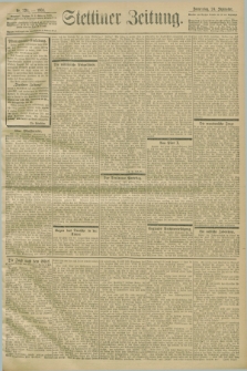 Stettiner Zeitung. 1903, Nr. 224 (24 September)