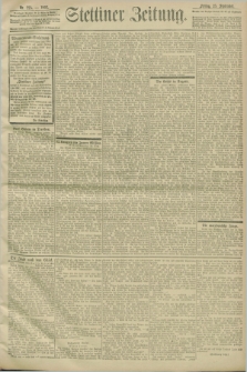 Stettiner Zeitung. 1903, Nr. 225 (25 September)