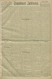 Stettiner Zeitung. 1903, Nr. 231 (2 Oktober)