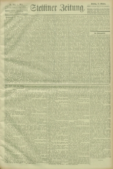 Stettiner Zeitung. 1903, Nr. 240 (13 Oktober)