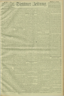 Stettiner Zeitung. 1903, Nr. 242 (15 Oktober)