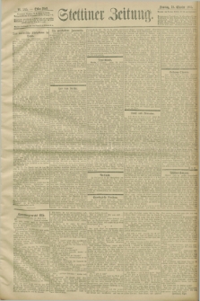 Stettiner Zeitung. 1903, Nr. 245 (18 Oktober)