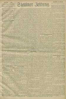 Stettiner Zeitung. 1903, Nr. 250 (24 Oktober)