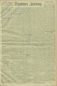 Stettiner Zeitung. 1903, Nr. 252 (27 Oktober)