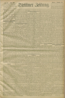 Stettiner Zeitung. 1903, Nr. 257 (1 November)