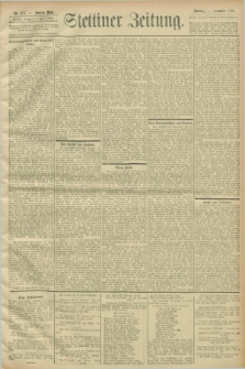 Stettiner Zeitung. 1903, Nr. 257 (1 November)