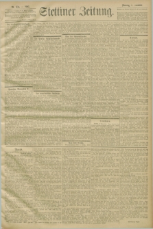 Stettiner Zeitung. 1903, Nr. 258 (3 November)