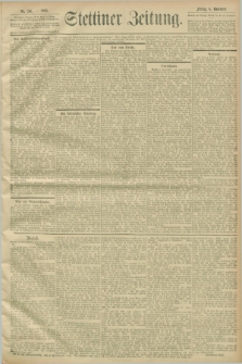 Stettiner Zeitung. 1903, Nr. 261 (6 November)