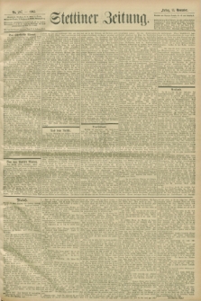 Stettiner Zeitung. 1903, Nr. 267 (13 November)