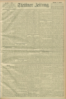 Stettiner Zeitung. 1903, Nr. 271 (18 November)