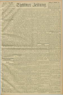 Stettiner Zeitung. 1903, Nr. 274 (22 November)