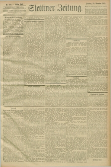 Stettiner Zeitung. 1903, Nr. 280 (29 November)