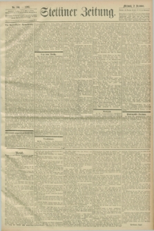 Stettiner Zeitung. 1903, Nr. 282 (2 Dezember)