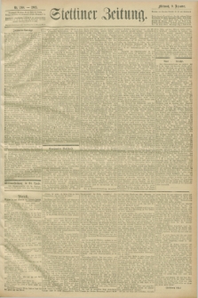 Stettiner Zeitung. 1903, Nr. 288 (9 Dezember)