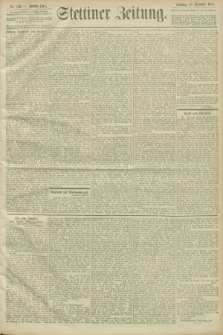 Stettiner Zeitung. 1903, Nr. 292 (13 Dezember)