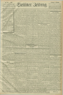 Stettiner Zeitung. 1903, Nr. 299 (22 Dezember)