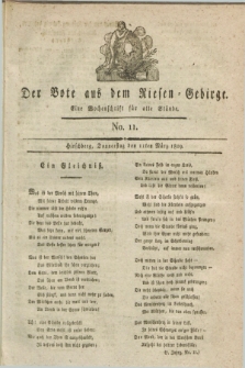 Der Bote aus dem Riesen-Gebirge : eine Wochenschrift für alle Stände. Jg.7, No. 11 (11 März 1819)