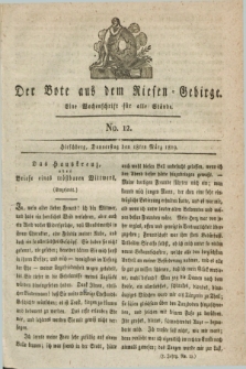 Der Bote aus dem Riesen-Gebirge : eine Wochenschrift für alle Stände. Jg.7, No. 12 (18 März 1819)