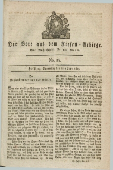 Der Bote aus dem Riesen-Gebirge : eine Wochenschrift für alle Stände. Jg.7, No. 23 (3 Juni 1819) + dod.
