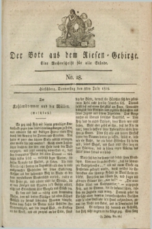 Der Bote aus dem Riesen-Gebirge : eine Wochenschrift für alle Stände. Jg.7, No. 28 (8 July 1819) + dod.