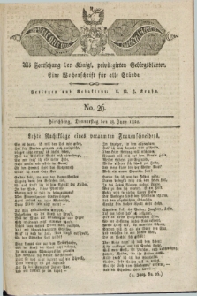 Der Bote aus dem Riesen-Gebirge : als Fortsetzung der Königl. privilegirten Gebirgsblätter : eine Wochenschrift für alle Stände. Jg.9, No. 26 (28 Juny 1821) + dod.