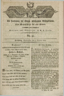 Der Bote aus dem Riesen-Gebirge : als Fortsetzung der Königl. privilegirten Gebirgsblätter : eine Wochenschrift für alle Stände. Jg.9, No. 40 (4 October 1821) + dod.