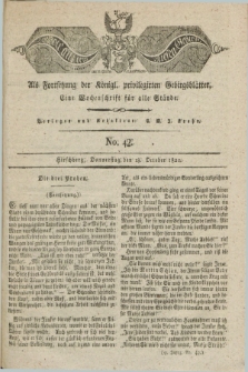 Der Bote aus dem Riesen-Gebirge : als Fortsetzung der Königl. privilegirten Gebirgsblätter : eine Wochenschrift für alle Stände. Jg.9, No. 42 (18 October 1821) + dod.