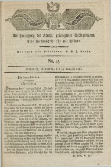 Der Bote aus dem Riesen-Gebirge : als Fortsetzung der Königl. privilegirten Gebirgsblätter : eine Wochenschrift für alle Stände. Jg.9, No. 43 (25 October 1821) + dod. + wkładka