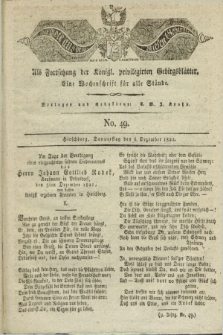 Der Bote aus dem Riesen-Gebirge : als Fortsetzung der Königl. privilegirten Gebirgsblätter : eine Wochenschrift für alle Stände. Jg.9, No. 49 (6 Dezember 1821) + dod.