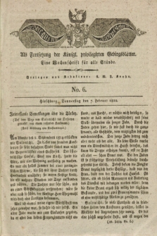 Der Bote aus dem Riesen-Gebirge : als Fortsetzung der Königl. privilegirten Gebirgsblätter : eine Wochenschrift für alle Stände. Jg.10, No. 6 (7 Februar 1822) + dod.