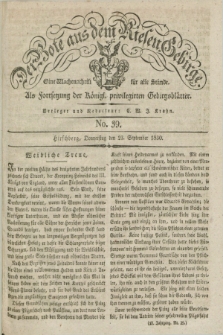 Der Bote aus dem Riesen-Gebirge : als Fortsetzung der Königl. privilegirten Gebirgsblätter : eine Wochenschrift für alle Stände. Jg.18, No. 39 (23 September 1830) + dod.