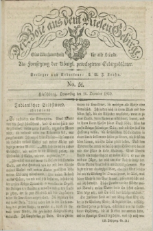 Der Bote aus dem Riesen-Gebirge : als Fortsetzung der Königl. privilegirten Gebirgsblätter : eine Wochenschrift für alle Stände. Jg.18, No. 51 (16 Dezember 1830) + dod.