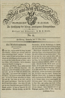 Der Bote aus dem Riesen-Gebirge : als Fortsetzung der Königl. privilegirten Gebirgsblätter : eine Wochenschrift für alle Stände. Jg.19, No. 11 (17 März 1831) + dod.