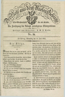Der Bote aus dem Riesen-Gebirge : als Fortsetzung der Königl. privilegirten Gebirgsblätter : eine Wochenschrift für alle Stände. Jg.19, No. 24 (16 Juni 1831) + dod.