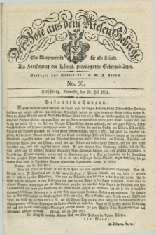 Der Bote aus dem Riesen-Gebirge : als Fortsetzung der Königl. privilegirten Gebirgsblätter : eine Wochenschrift für alle Stände. Jg.19, No. 30 (28 Juli 1831) + dod.