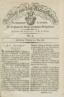 Der Bote aus dem Riesen-Gebirge : als Fortsetzung der Königl. privilegirten Gebirgsblätter : eine Wochenschrift für alle Stände. Jg.20, No. 9 (1 März 1832) + dod. + wkładka