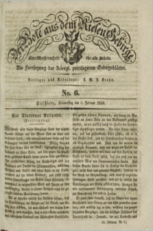 Der Bote aus dem Riesen-Gebirge : als Fortsetzung der Königl. privilegirten Gebirgsblätter : eine Wochenschrift für alle Stände. Jg.22, No. 6 (6 Februar 1834) + dod.