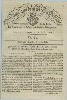 Der Bote aus dem Riesen-Gebirge : als Fortsetzung der Königl. privilegirten Gebirgsblätter : eine Wochenschrift für alle Stände. Jg.23, No. 24 (11 Juni 1835) + dod.